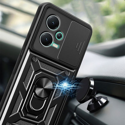 Coque pour Xiaomi Redmi Note 12 Pro+, Techsuit, CamShield, Noire