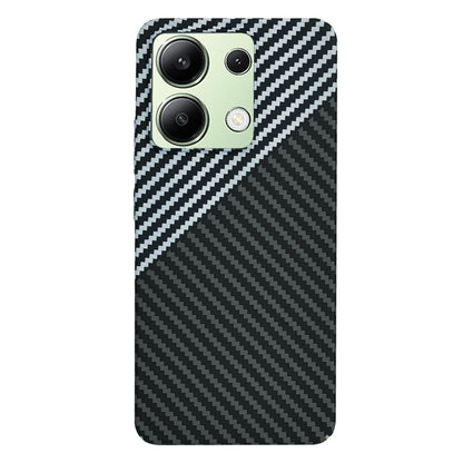 Coque pour Xiaomi Redmi Note 13 4G, Techsuit, Carbonite FiberShell, Noir Gris