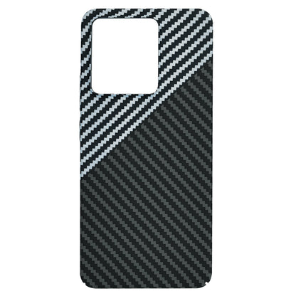 Coque pour Xiaomi Redmi Note 13 4G, Techsuit, Carbonite FiberShell, Noir Gris