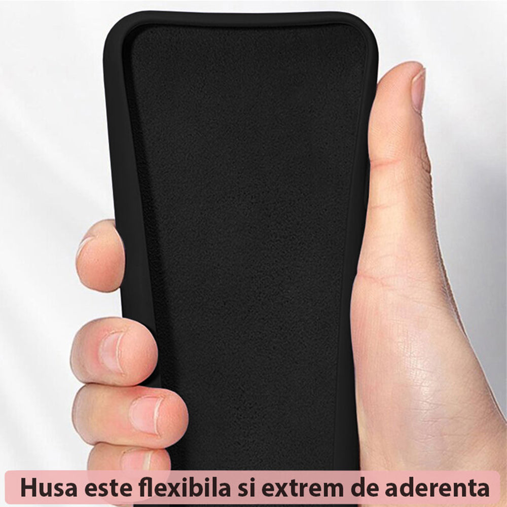 Case for Xiaomi Redmi Note 13 4G, Techsuit, Soft Edge, Black