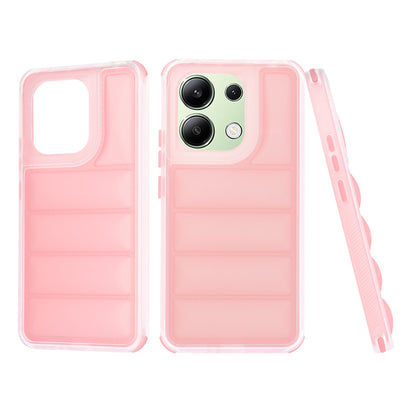 Coque pour Xiaomi Redmi Note 13 4G, Techsuit, Wave Shield, Rose