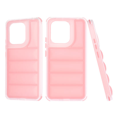 Coque pour Xiaomi Redmi Note 13 4G, Techsuit, Wave Shield, Rose