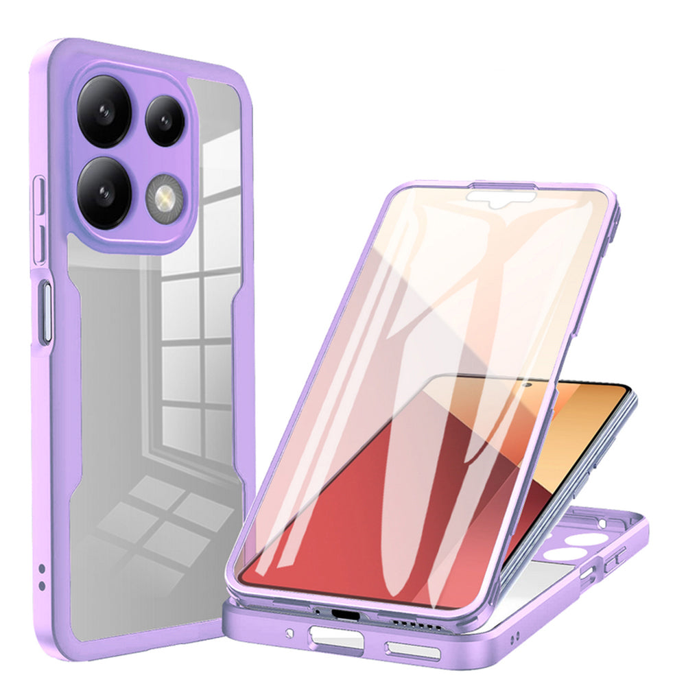 Coque pour Xiaomi Redmi Note 13 5G, Techsuit, ColorVerse 360, Violet