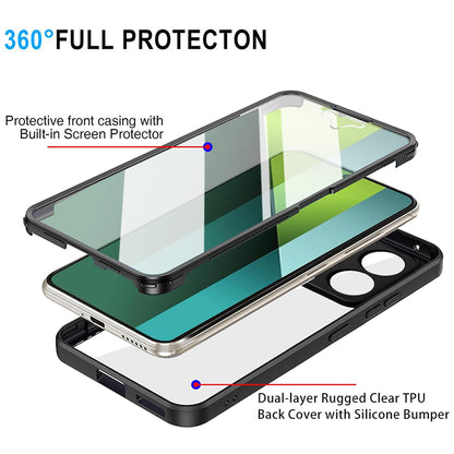 Coque pour Xiaomi Redmi Note 13 5G, Techsuit, ColorVerse 360, Violet