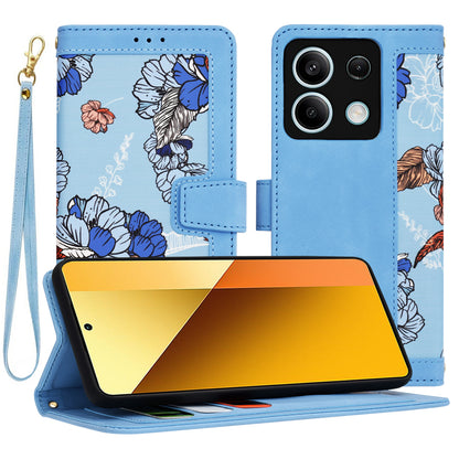 Hülle für Xiaomi Redmi Note 13 5G, Techsuit, FlipCraft, Blau