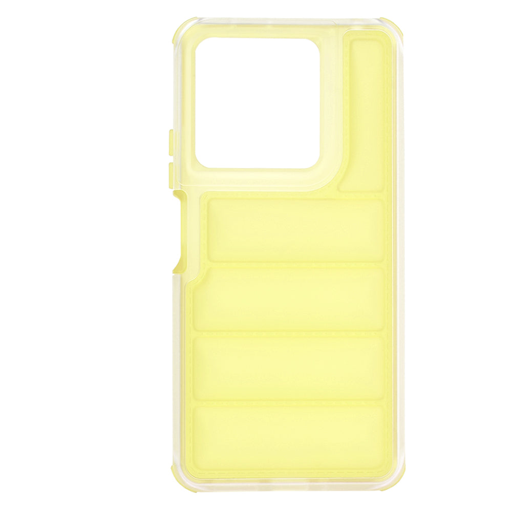 Coque pour Xiaomi Redmi Note 13 5G, Techsuit, Wave Shield, Jaune