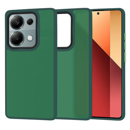 Hülle für Xiaomi Redmi Note 13 Pro 4G / Poco M6 Pro 4G, Techsuit, HaloFrost, Grün