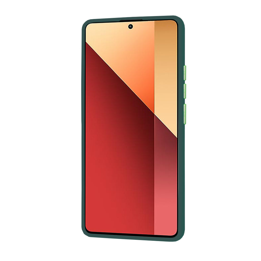 Hülle für Xiaomi Redmi Note 13 Pro 4G / Poco M6 Pro 4G, Techsuit, HaloFrost, Grün