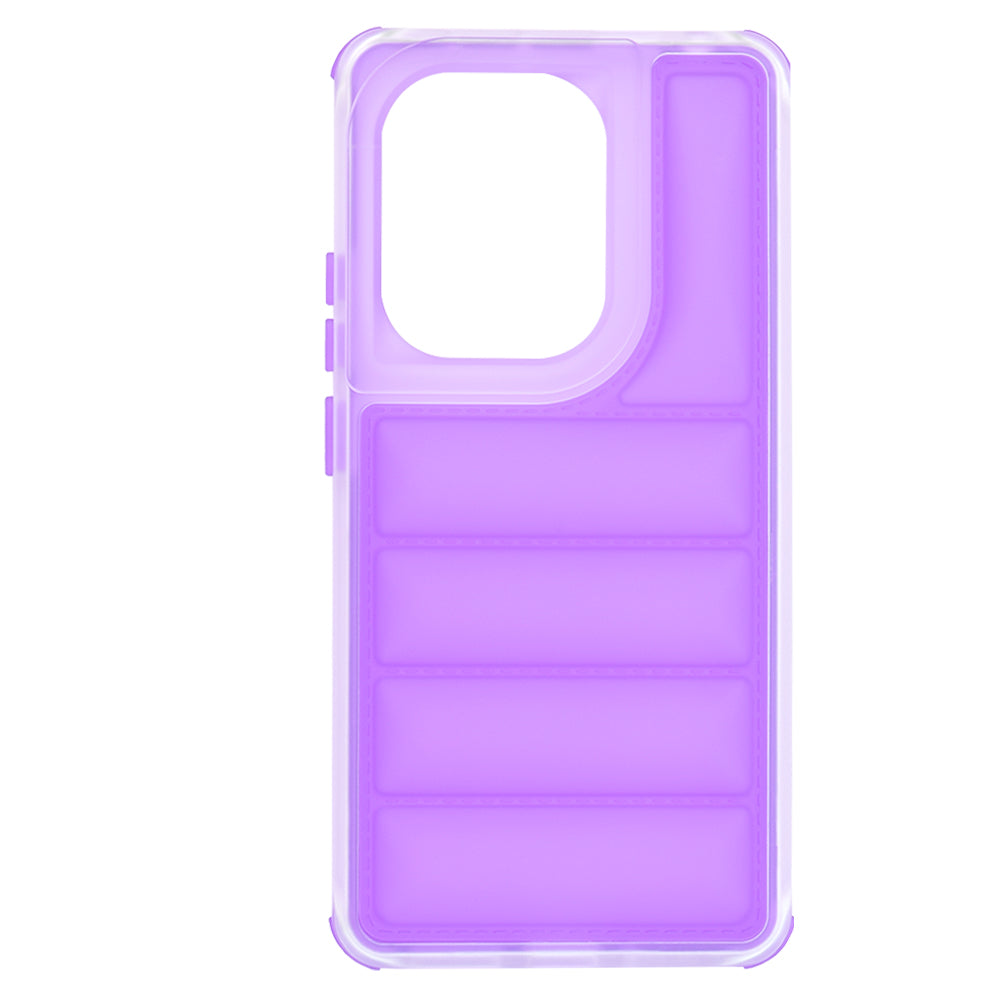 Coque pour Xiaomi Redmi Note 13 Pro 4G / Poco M6 Pro 4G, Techsuit, Wave Shield, Violet