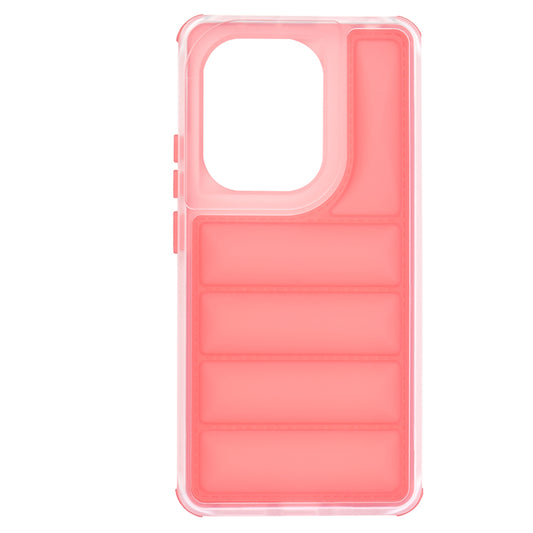 Coque pour Xiaomi Redmi Note 13 Pro 4G / Poco M6 Pro 4G, Techsuit, Wave Shield, Rouge