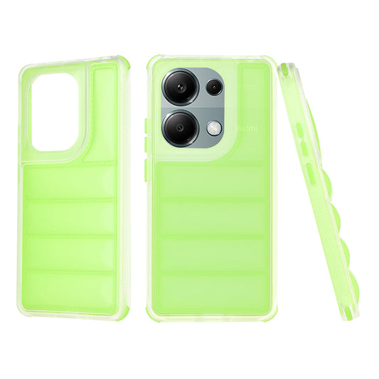 Case for Xiaomi Redmi Note 13 Pro 4G / Poco M6 Pro 4G, Techsuit, Wave Shield, Green