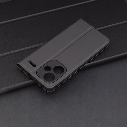 Hülle für Xiaomi Redmi Note 13 Pro+, Techsuit, Magskin Book, Schwarz