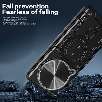 Coque pour Xiaomi Redmi Note 14 4G (Régional), Techsuit, CamGuard Pro, Noire
