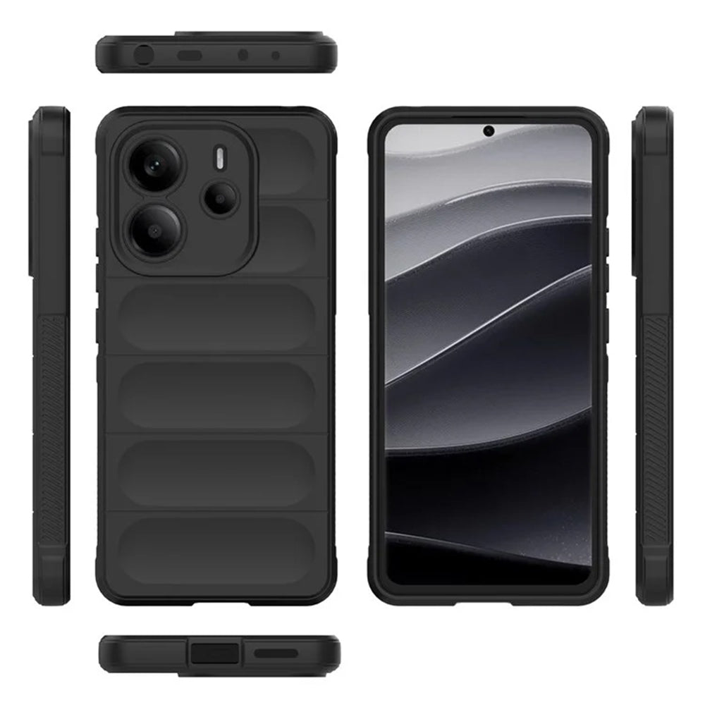 Case for Xiaomi Redmi Note 14 4G (Regional), Techsuit, Magic Shield, Black