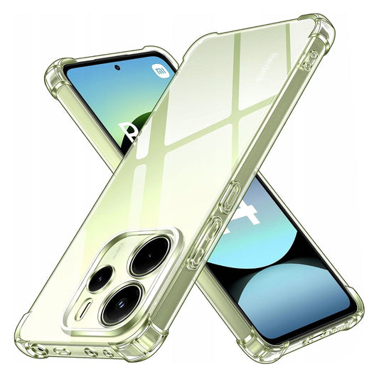 Coque pour Xiaomi Redmi Note 14 4G (Régional), Techsuit, Antichoc Claire, Transparente