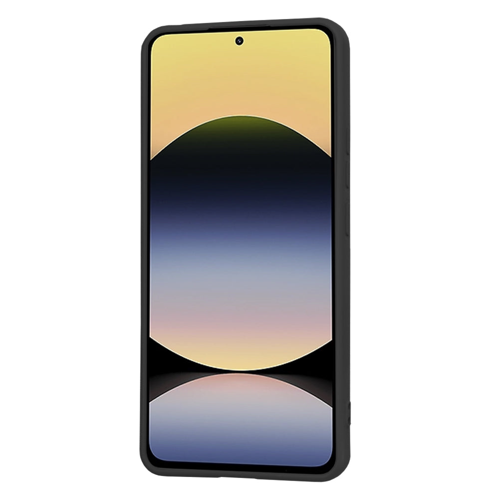 Case for Xiaomi Redmi Note 14 4G (Regional), Techsuit, SoftFlex, Black