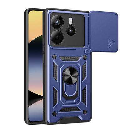 Hülle für Xiaomi Redmi Note 14 4G (Standard), Techsuit, CamShield, Blau
