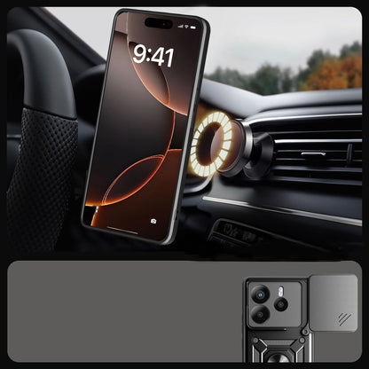 Hülle für Xiaomi Redmi Note 14 4G (Standard), Techsuit, CamShield, Blau