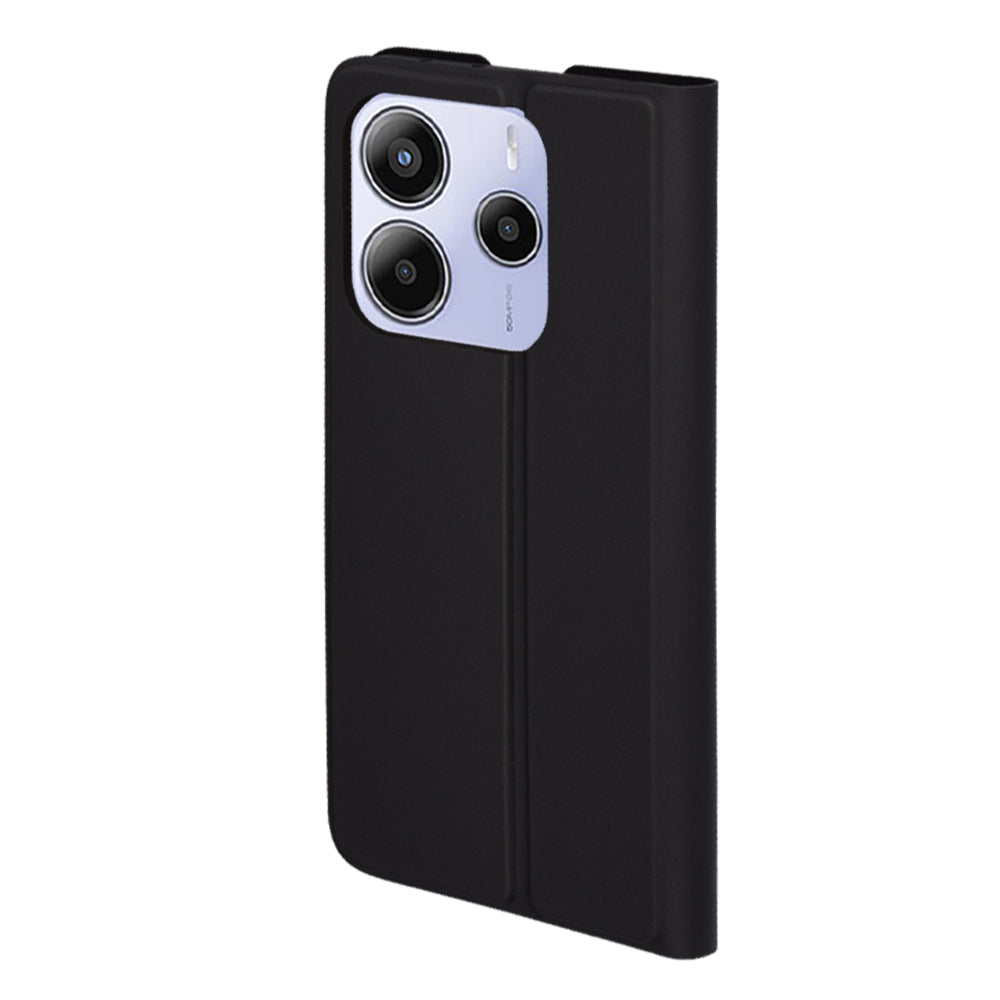 Hülle für Xiaomi Redmi Note 14 5G, Techsuit, Magskin Book, Schwarz