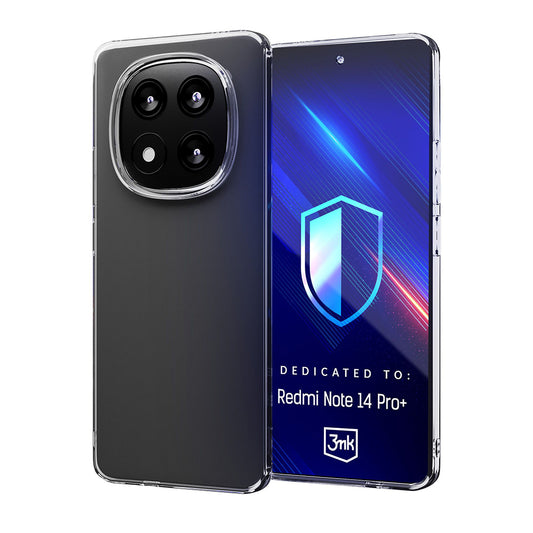 Coque pour Xiaomi Redmi Note 14 Pro+ 5G, 3MK, Clear, Transparente