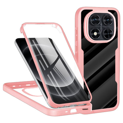 Coque pour Xiaomi Redmi Note 14 Pro+ 5G / Note 14 Pro 5G / Poco X7, Techsuit, ColorVerse 360, Rose