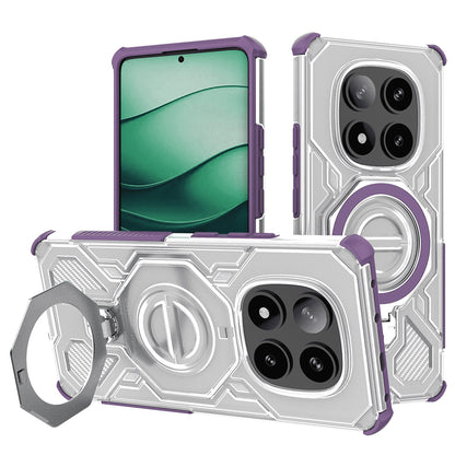Coque pour Xiaomi Redmi Note 14 Pro+ 5G, Techsuit, Carbon Shield Pro, Violet