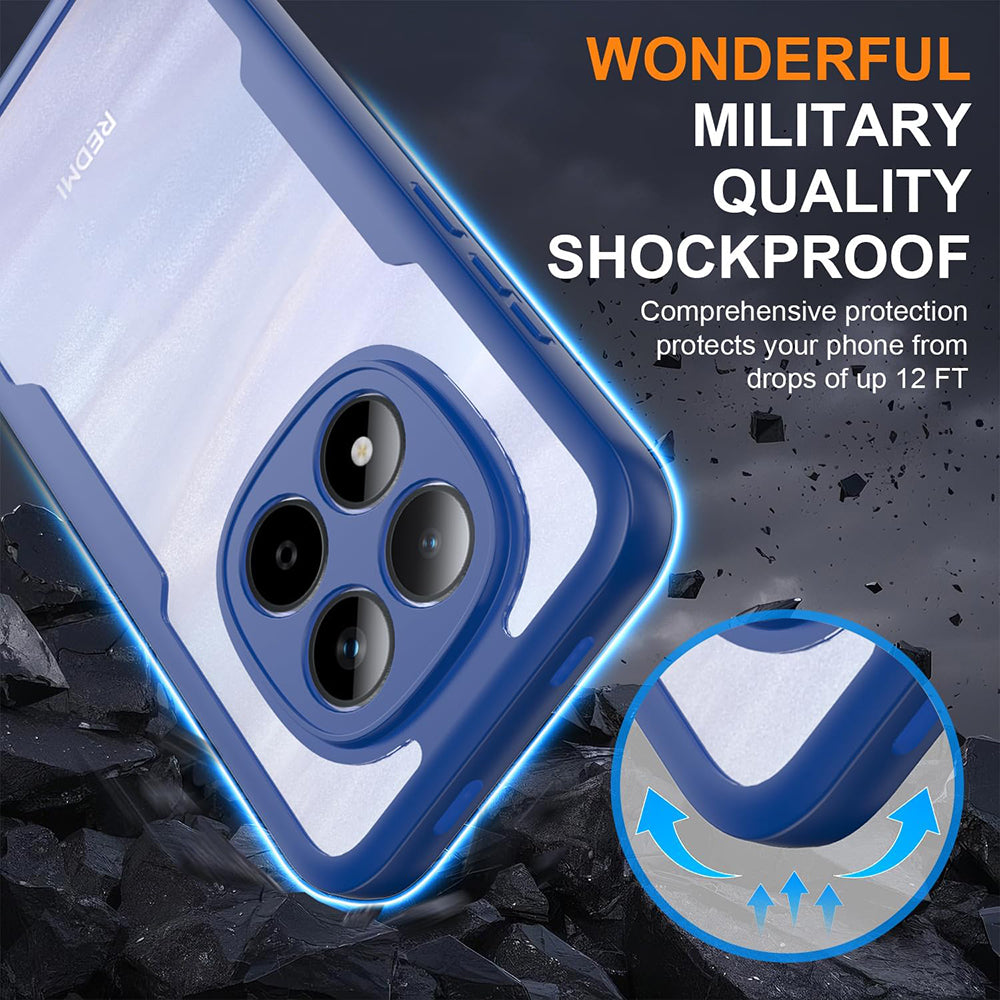 Case for Xiaomi Redmi Note 15 Pro 4G, Techsuit, ColorVerse 360, Blue