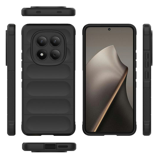 Étui pour Xiaomi Redmi Note 15 Pro 4G, Techsuit, Magic Shield, Noir