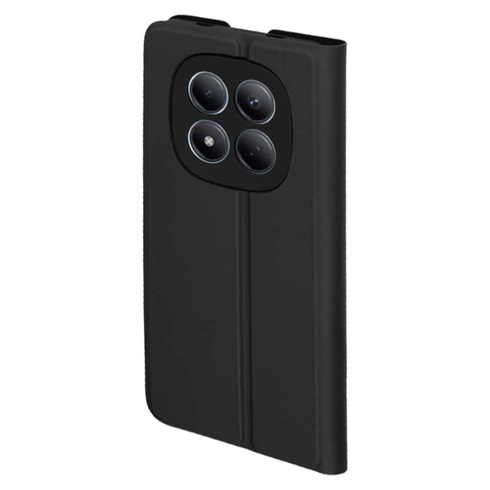 Étui pour Xiaomi Redmi Note 15 Pro 4G, Techsuit, Magskin Book, Noir