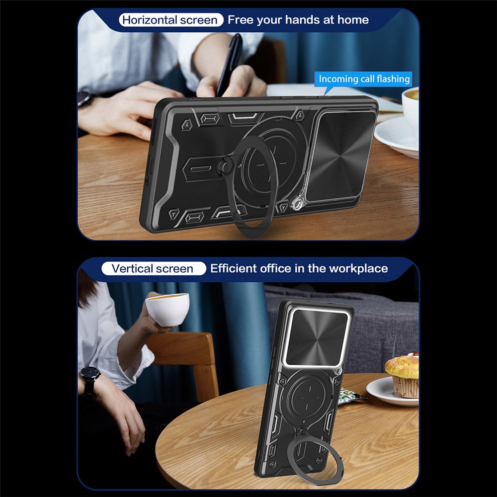 Case for Xiaomi Redmi Note 15 Pro 5G, Techsuit, CamGuard Pro, Red