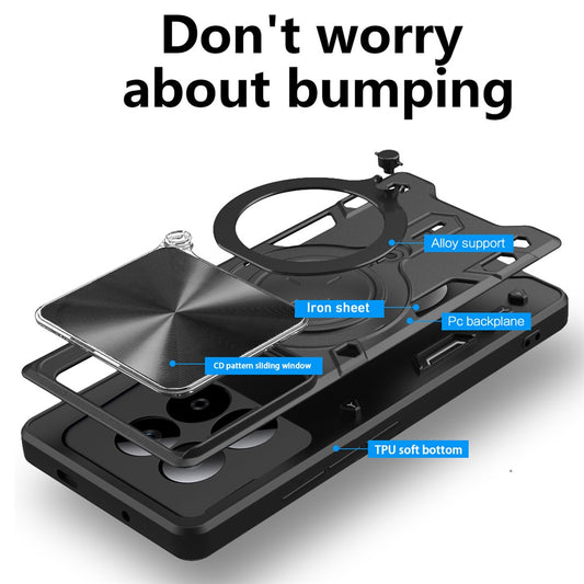 Hülle für Xiaomi Redmi Note 15 Pro 5G, Techsuit, CamGuard Pro, Roségold