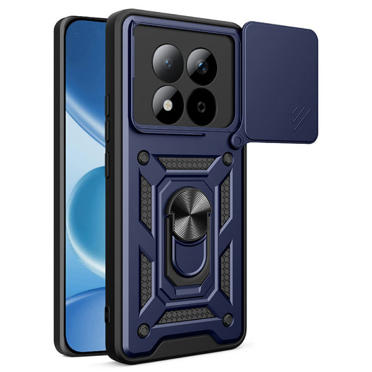 Hülle für Xiaomi Redmi Note 15 Pro 5G, Techsuit, CamShield, Blau