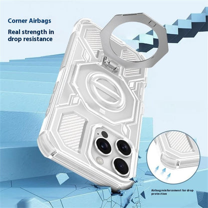 Hülle für Xiaomi Redmi Note 15 Pro 5G, Techsuit, Carbon Shield Pro, Weiß