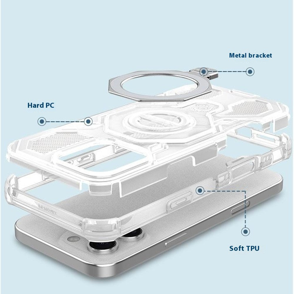Hülle für Xiaomi Redmi Note 15 Pro 5G, Techsuit, Carbon Shield Pro, Weiß