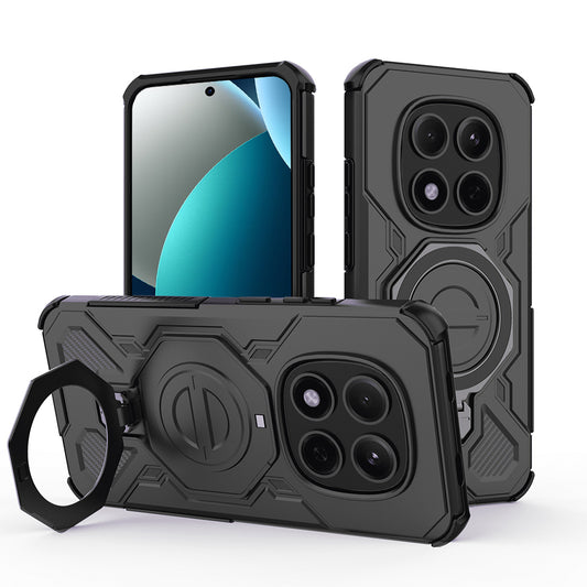 Étui pour Xiaomi Redmi Note 15 Pro 5G, Techsuit, Carbon Shield Pro, Noir