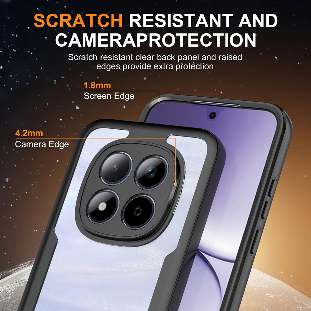 Hülle für Xiaomi Redmi Note 15 Pro 5G, Techsuit, ColorVerse 360, Schwarz