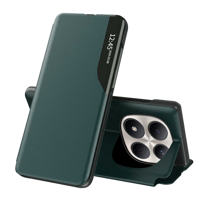 Case for Xiaomi Redmi Note 15 Pro 5G, Techsuit, eFold, Dark Green