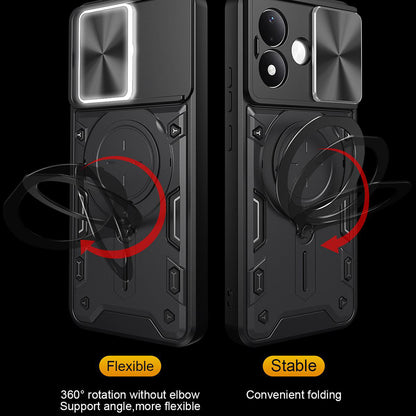 Hülle für Xiaomi Redmi Note 17 4G / Note 17 5G, Techsuit, CamGuard Pro, Schwarz