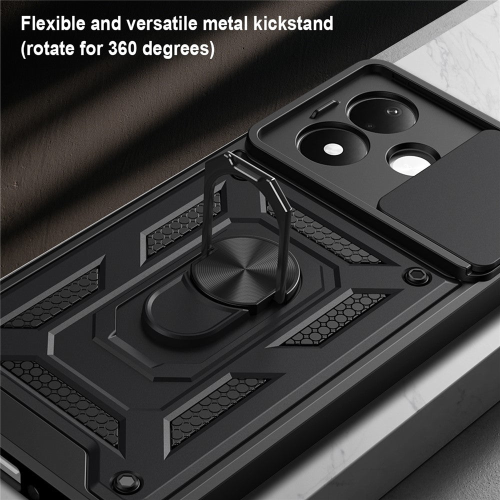 Coque pour Xiaomi Redmi Note 17 4G / Note 17 5G, Techsuit, CamShield, dorée