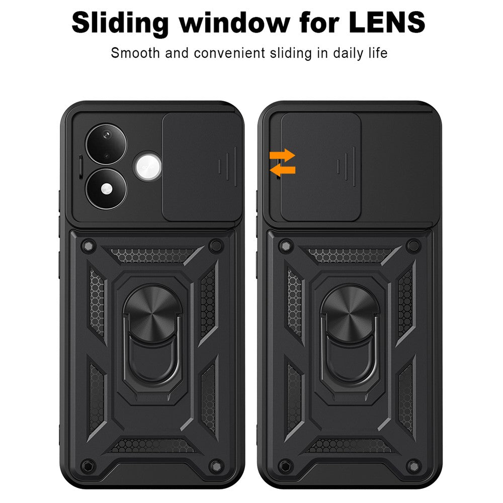 Case for Xiaomi Redmi Note 17 4G / Note 17 5G, Techsuit, CamShield, Rose Gold