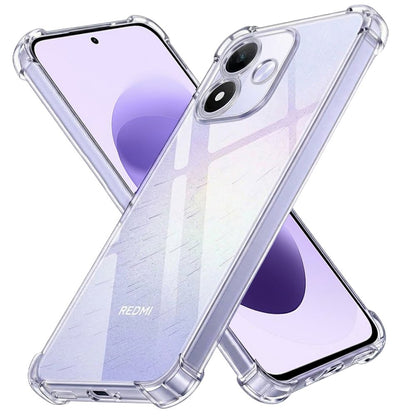 Coque pour Xiaomi Redmi Note 17 4G / Note 17 5G, Techsuit, antichoc transparente, transparente