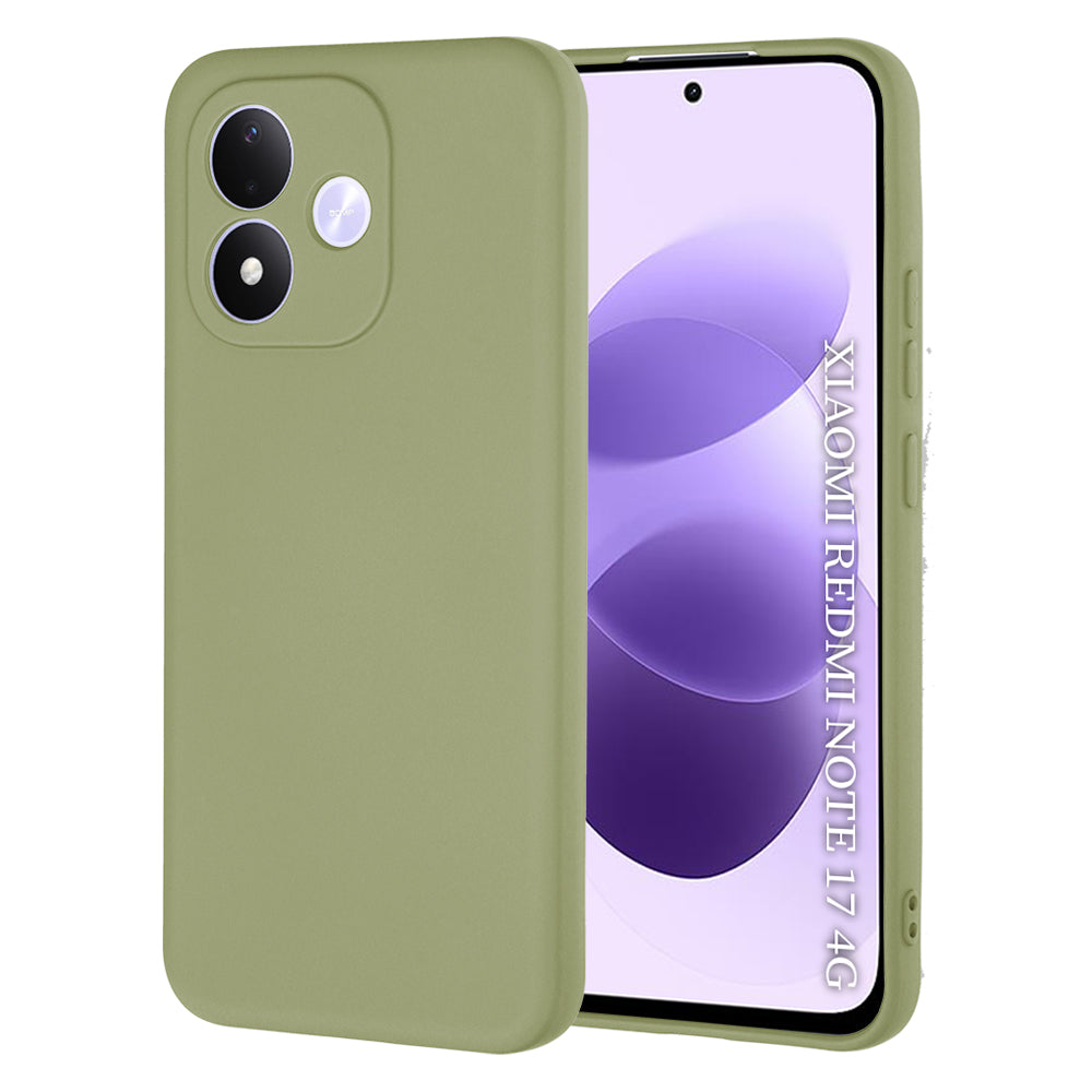 Coque pour Xiaomi Redmi Note 17 4G / Note 17 5G, Techsuit, SoftFlex, Matcha