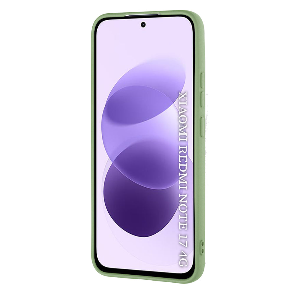 Hülle für Xiaomi Redmi Note 17 4G / Note 17 5G, Techsuit, SoftFlex, Hellgrün