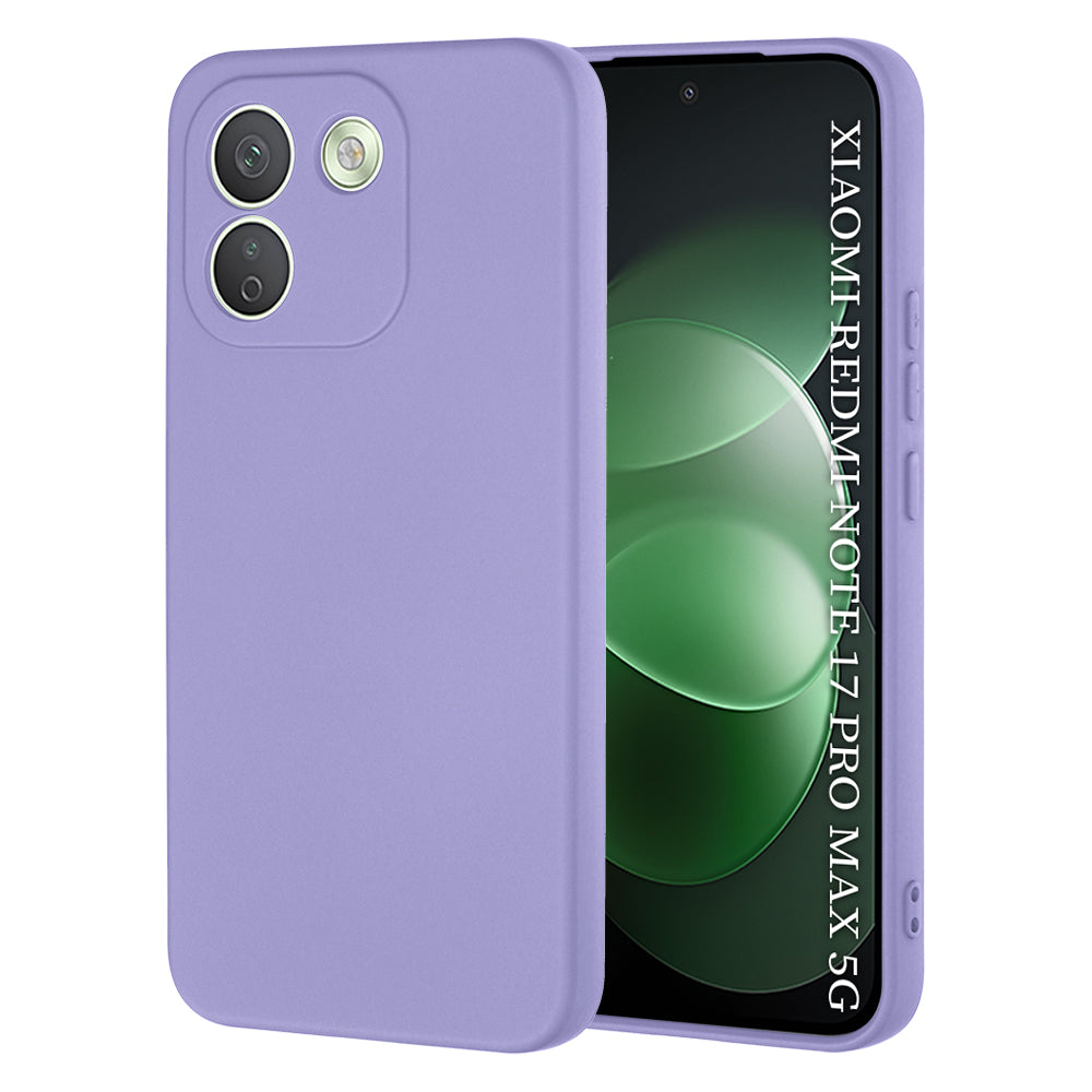 Coque pour Xiaomi Redmi Note 17 Pro Max, Techsuit, SoftFlex, violet clair