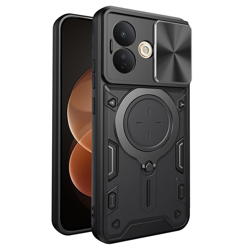 Coque pour Xiaomi Redmi Note 17 Pro, Techsuit, CamGuard Pro, noire