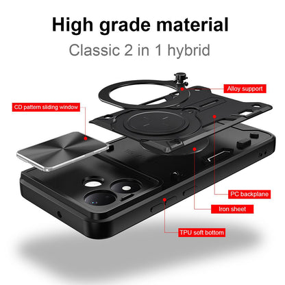 Coque pour Xiaomi Redmi Note 17 Pro, Techsuit, CamGuard Pro, noire