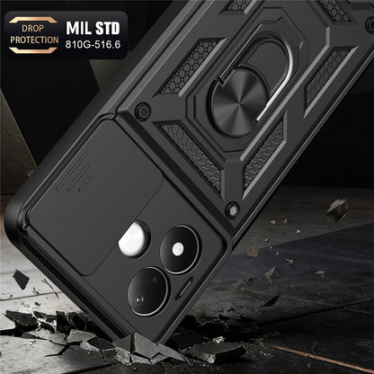 Coque pour Xiaomi Redmi Note 17 Pro, Techsuit, CamShield, noire