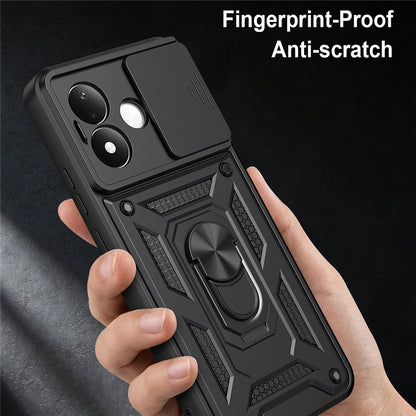 Coque pour Xiaomi Redmi Note 17 Pro, Techsuit, CamShield, noire