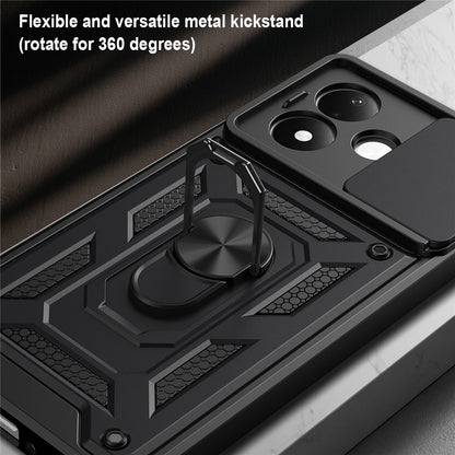 Coque pour Xiaomi Redmi Note 17 Pro, Techsuit, CamShield, noire