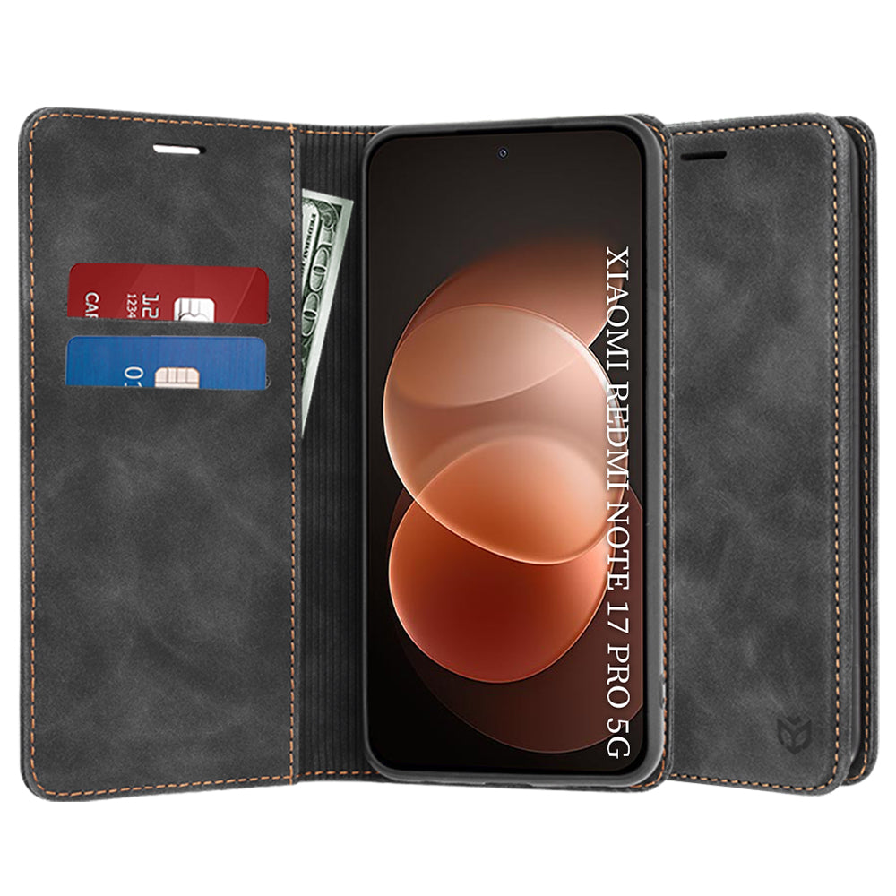 Hülle für Xiaomi Redmi Note 17 Pro, Techsuit, Confy, Schwarz